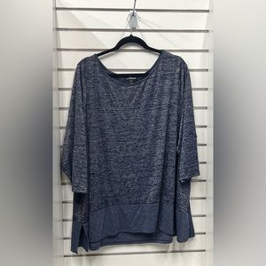 Lane Bryant Blue Women's Blouse